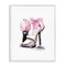 Stupell Industries Pastel Pink Luxe Heels Framed Giclee Design by Stella Chang